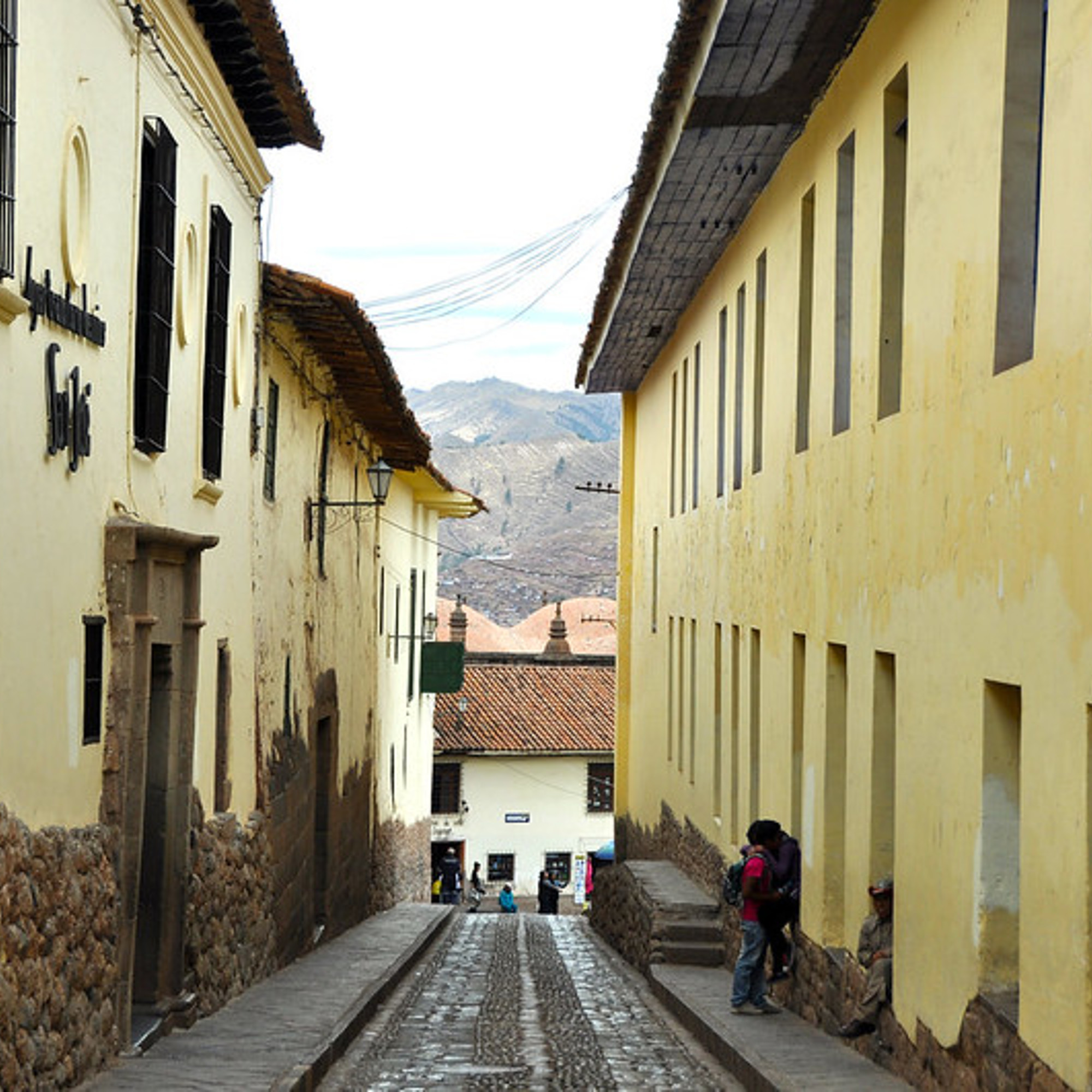 Speaking to a UW student trapped in Peru
